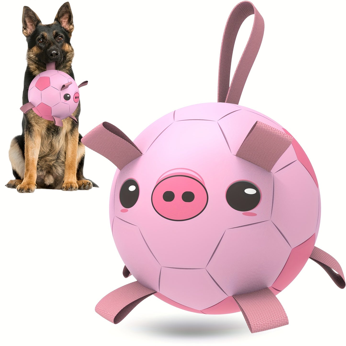 Robustes Fußballspielzeug für Hunde