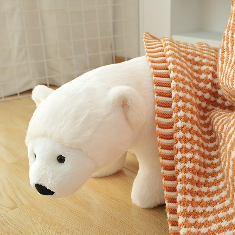Niedliches Eisbär Plüschtier