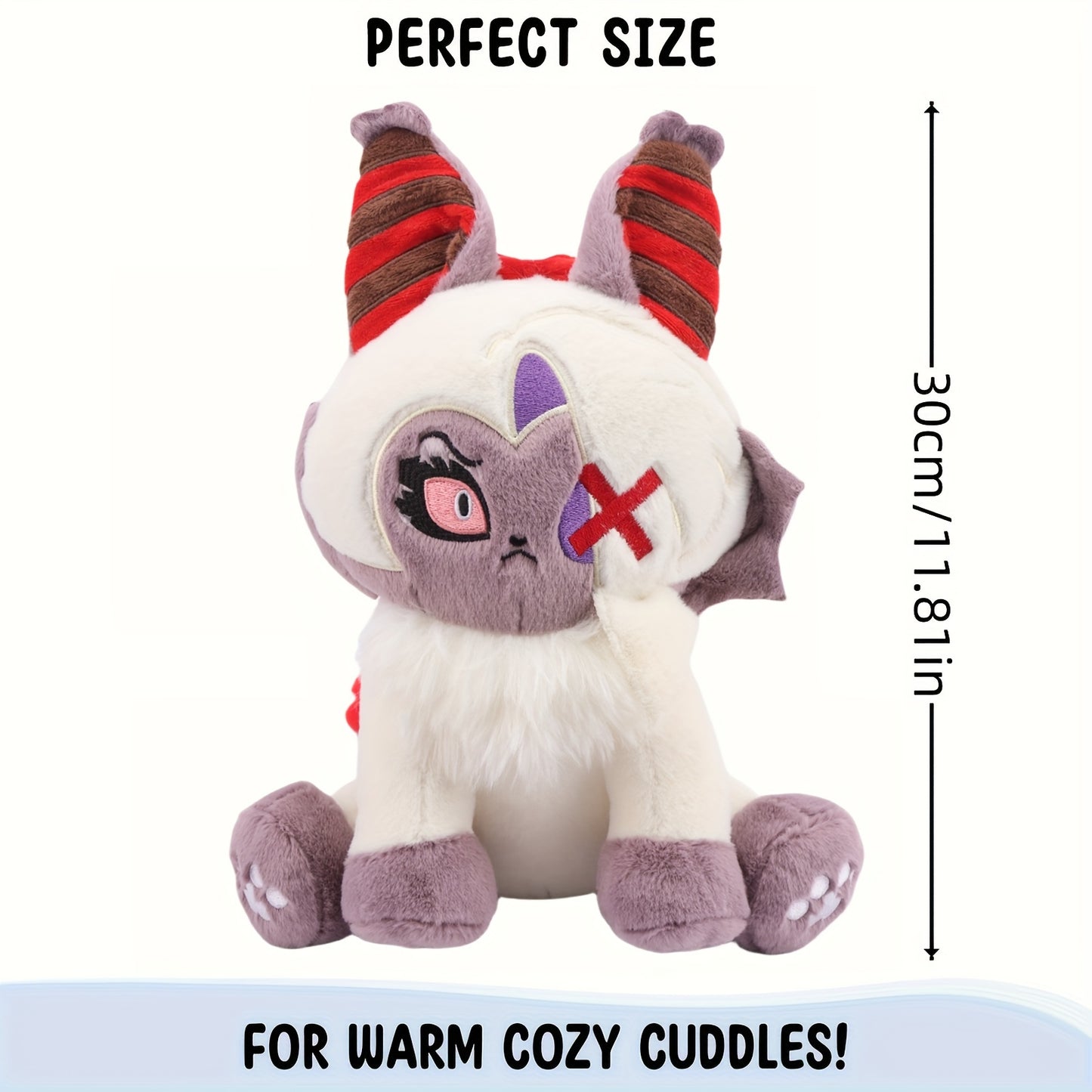 Zane – Süßes Rotes Monster Plüschtier