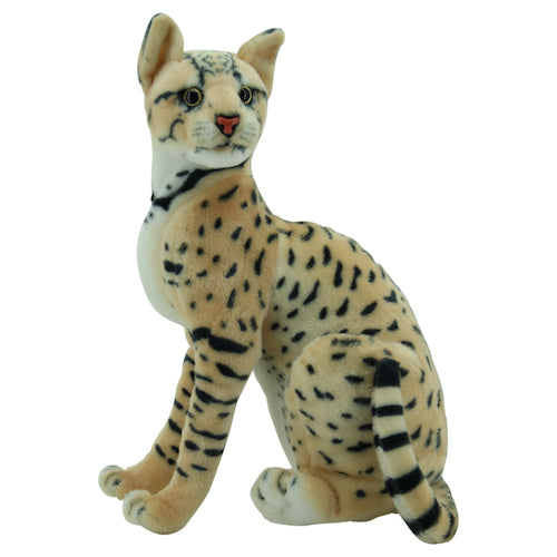 Leopard Kumpel – Sitzender Wildkatzenfreund