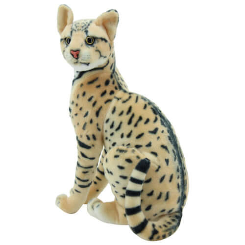 Leopard Kumpel – Sitzender Wildkatzenfreund