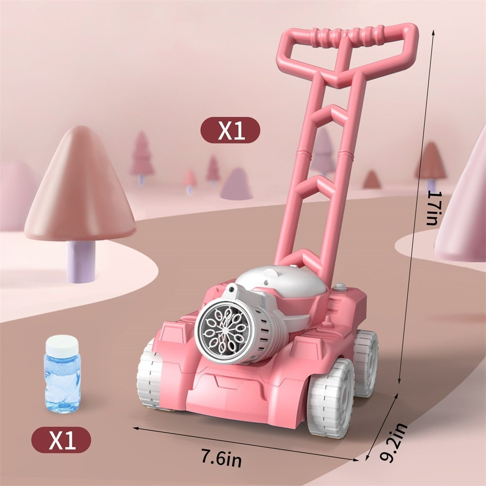 Bubble Mower - zauberhafter seifenblasenspaß - spielzeug-rasenmäher