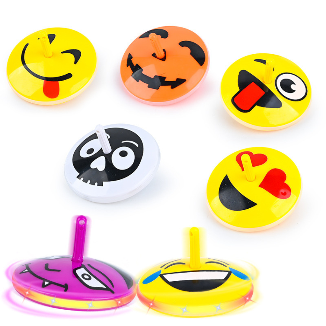 Leuchtendes kreisel spielzeug