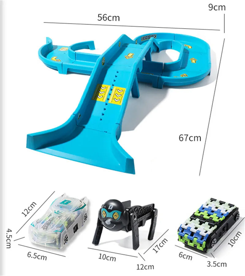 Robot car track - robotischer spab rennstrecke