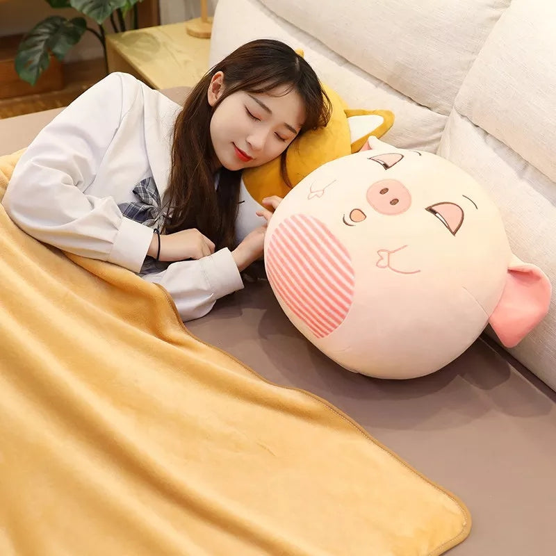 Pumbaa Kuschelkissen - Rosa Schweinchen Plüsch