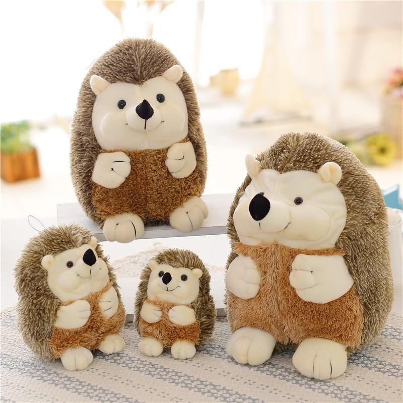 Niedliche Igel Plüschpuppe Braun