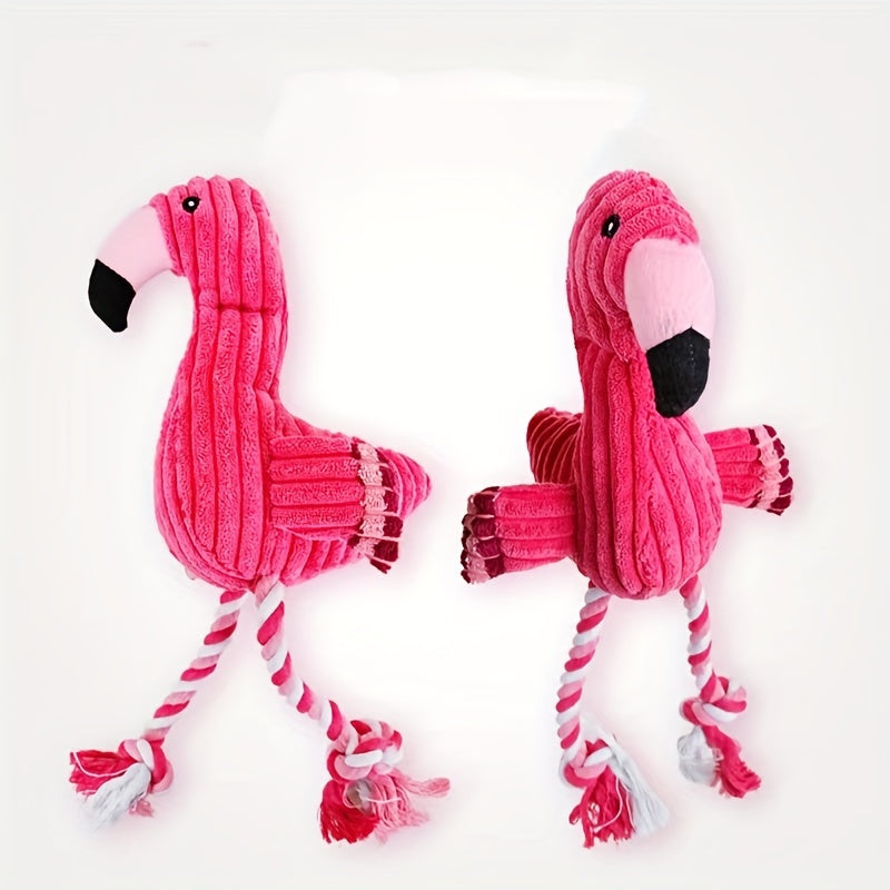 Flamingo Kauspielzeug in Pink