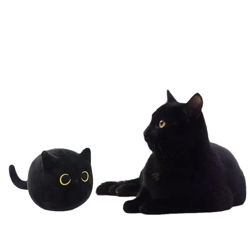 Bezauberndes Plüsch-Schwarze-Katze Stofftier