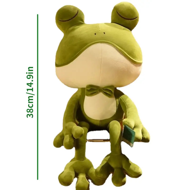 Frosch Dekoration - Niedliche Kuschelpuppe