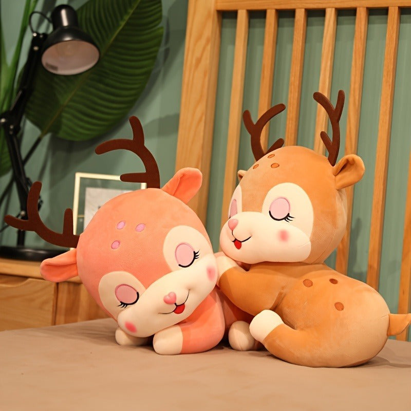 Rudolph – Kuscheliges Braun Weihnachts-Rentier
