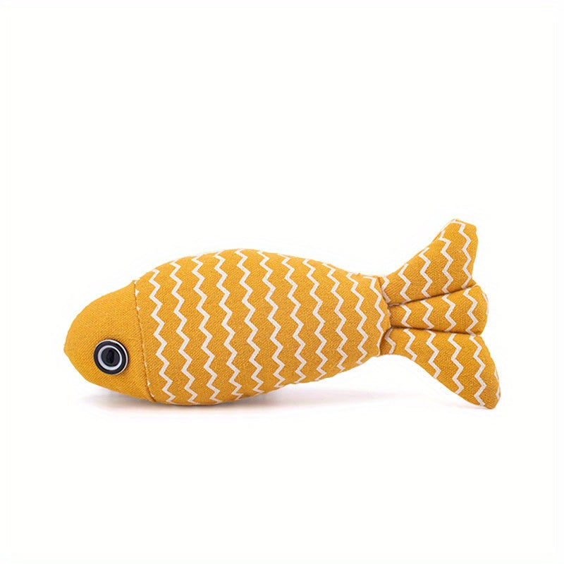 Fisch - Katzenspielzeug mit Katzenminze