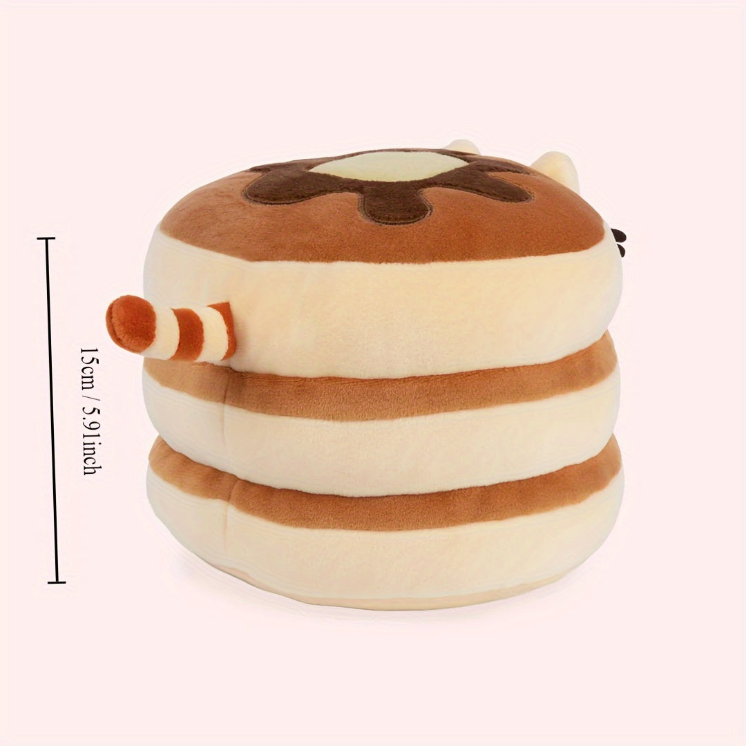 Plüsch-Pfannkuchen-Hundespielzeug