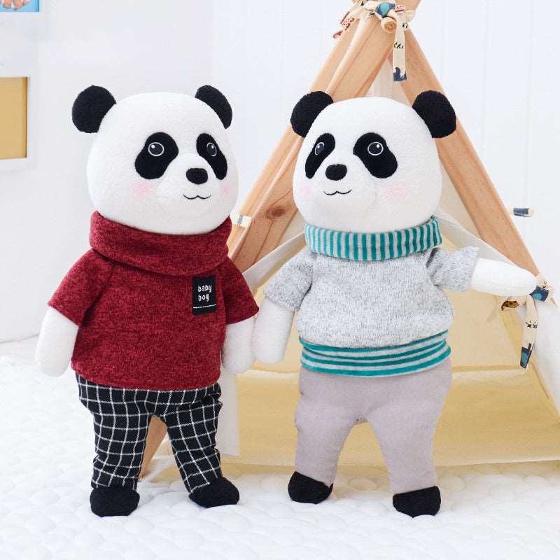 Niedlicher Bambus Panda Plüsch - Weicher Kuschelfreund