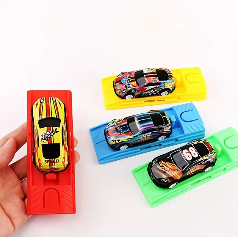 Kinetik-Rennauto Taxi - Mini Geschenkspielzeug für Kinder