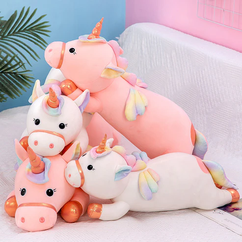 Engel Einhorn Plüschkissen