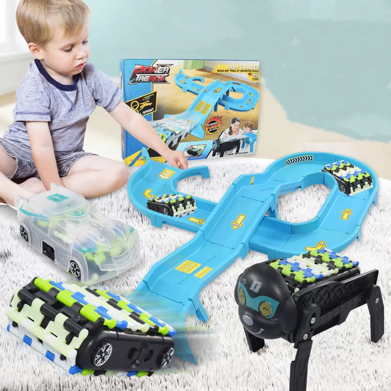 Robot car track - robotischer spab rennstrecke