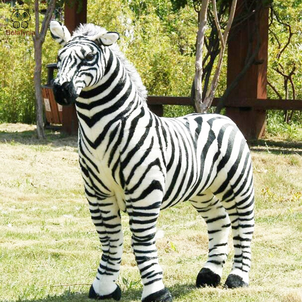 Großes Zebra Stofftier