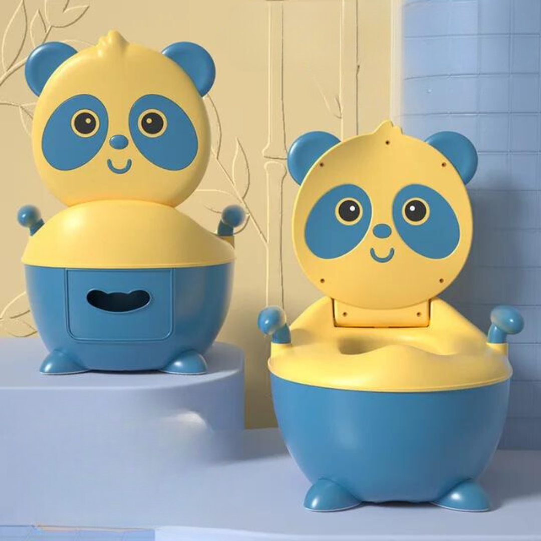 Panda potty - praktisch für den urlaub - kindertoilette