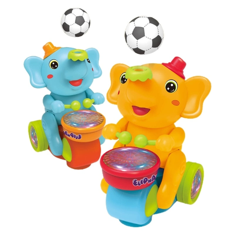 Drumming Elephant - interaktives spiel - trommelnder elefant