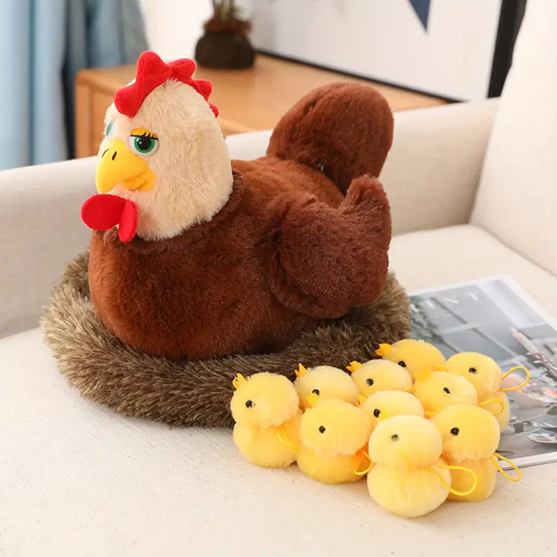 Schwan Küken Familien Plüschspielzeug