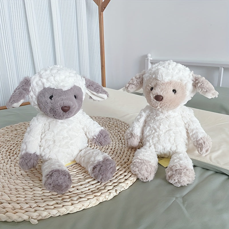 Flauschiges Lamm Plüschtier