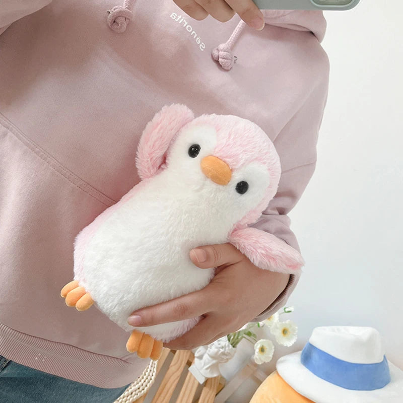 Flauschiger pinguin-freund