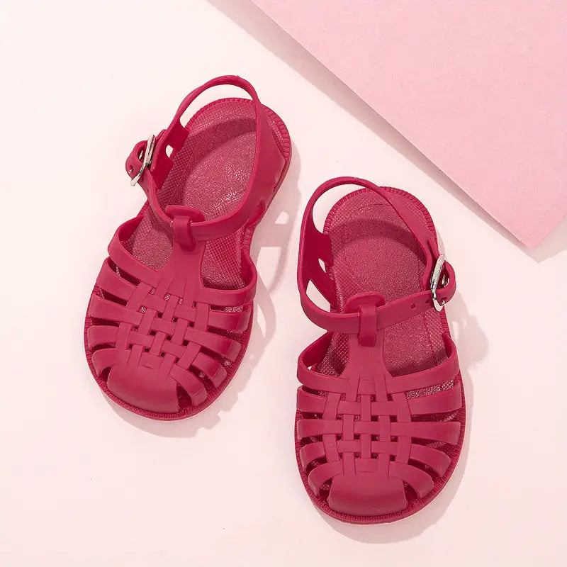 Louisa - Rutschfeste geschlossene Zehenschuhe für Kleinkinder im Freien