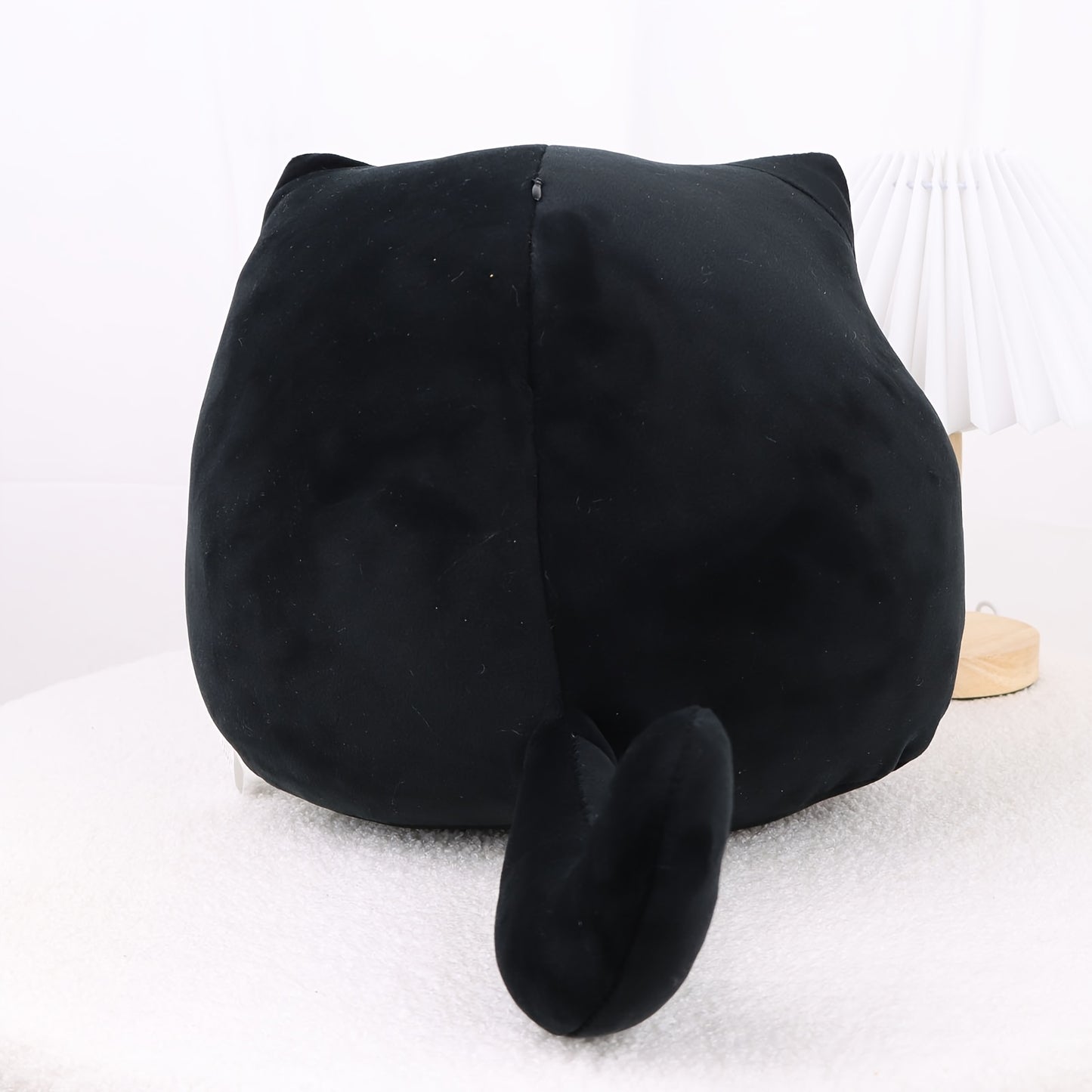 Kuro - Kawaii Schwarze Katze Weiches Plüsch Kissen Puppe Spielzeug