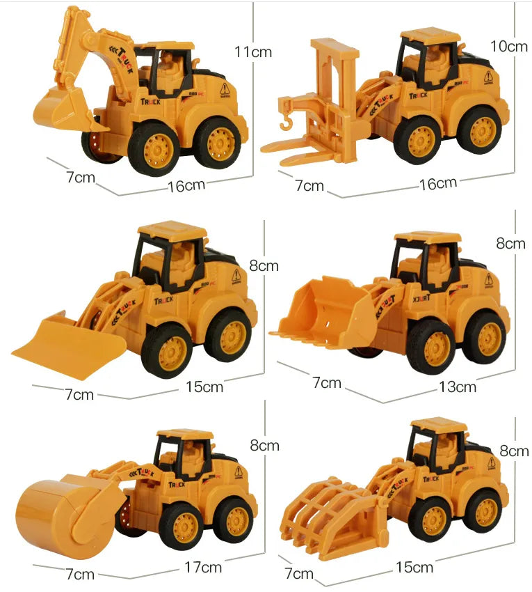 Construction Toy - kleine ingenieure in aktion - spielzeugbagger