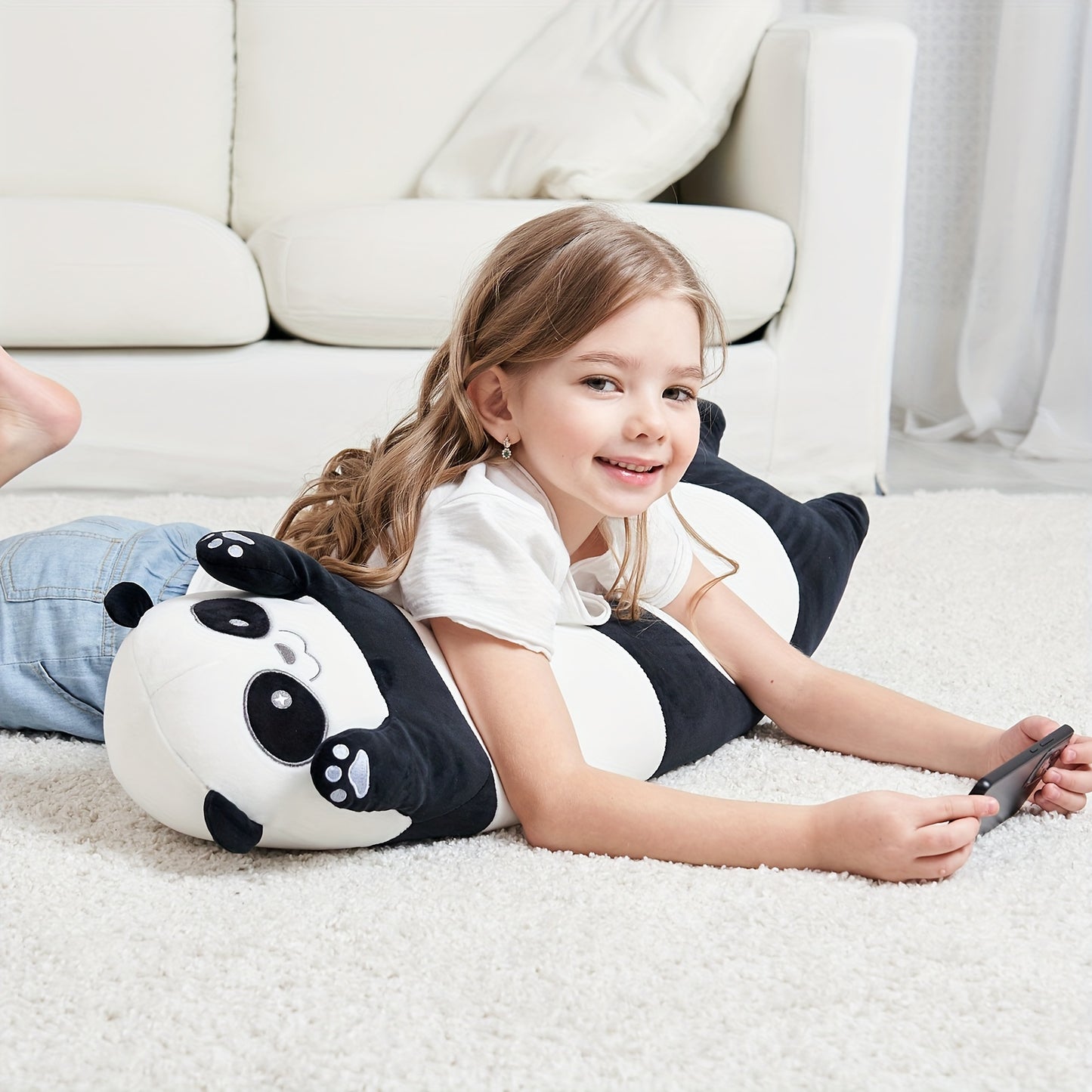Großes Panda-Kuscheltier für Kinder