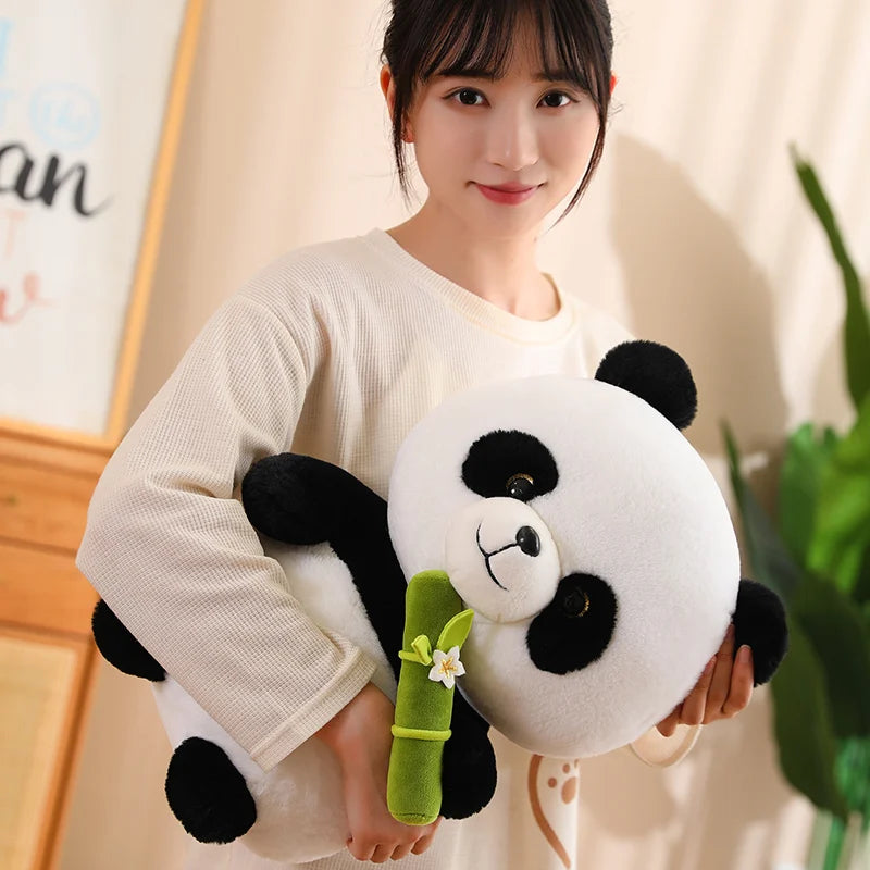 Niedlicher Panda Plüsch - Schwarz-Weiß