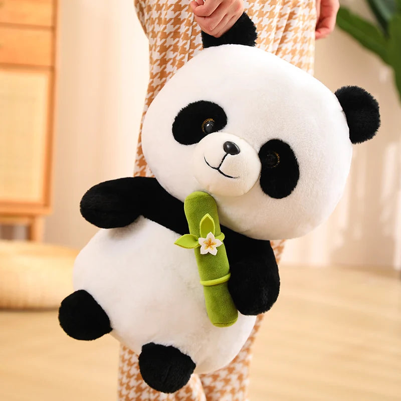 Niedlicher Panda Plüsch - Schwarz-Weiß