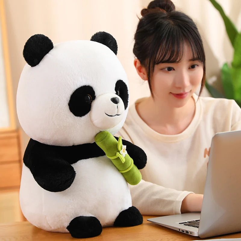 Niedlicher Panda Plüsch - Schwarz-Weiß