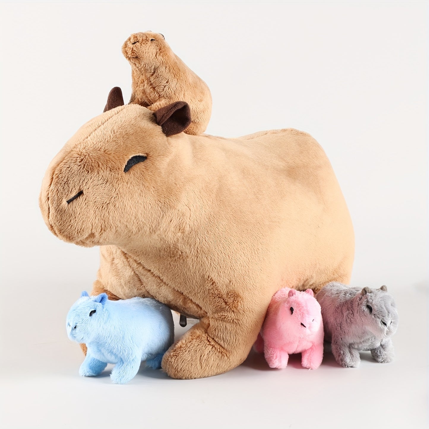 Capybara Familie Kuscheltier Set