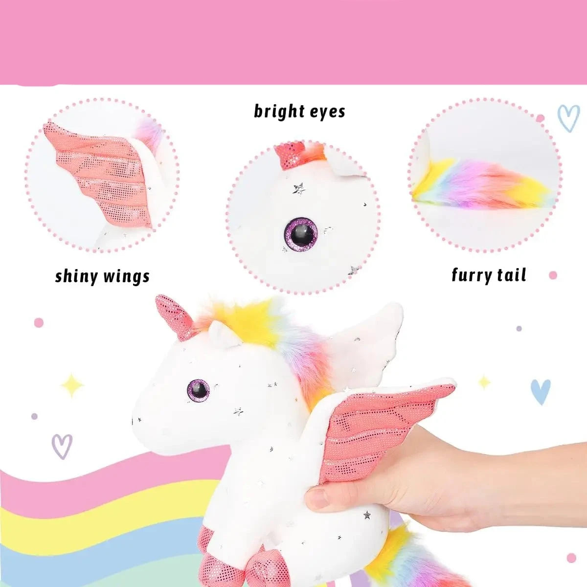 Zauberhaftes Glitzer-Einhorn