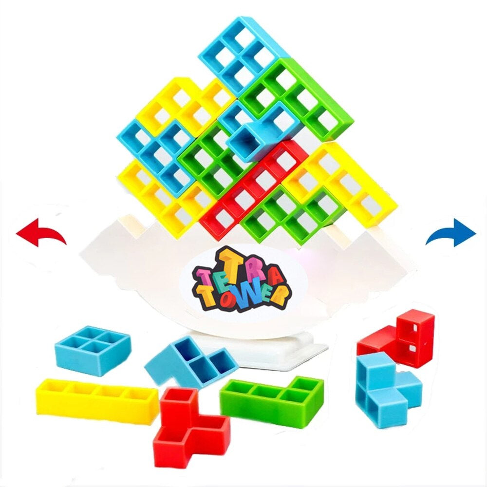 Balance puzzle tower - bauen und balancieren! - tetris-turm