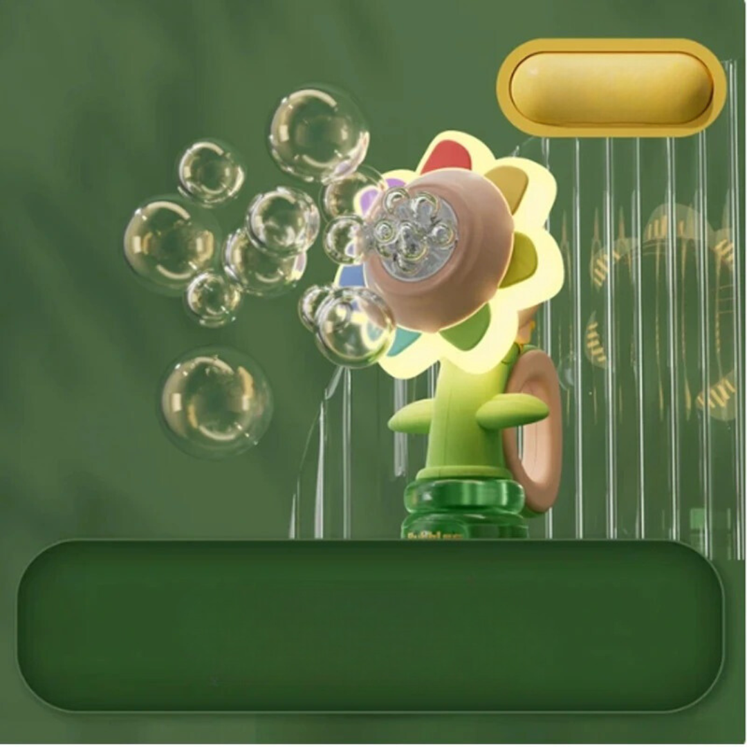 Bubble flower machine- magische blumige seifenblasenshow - seifenblasengebläse
