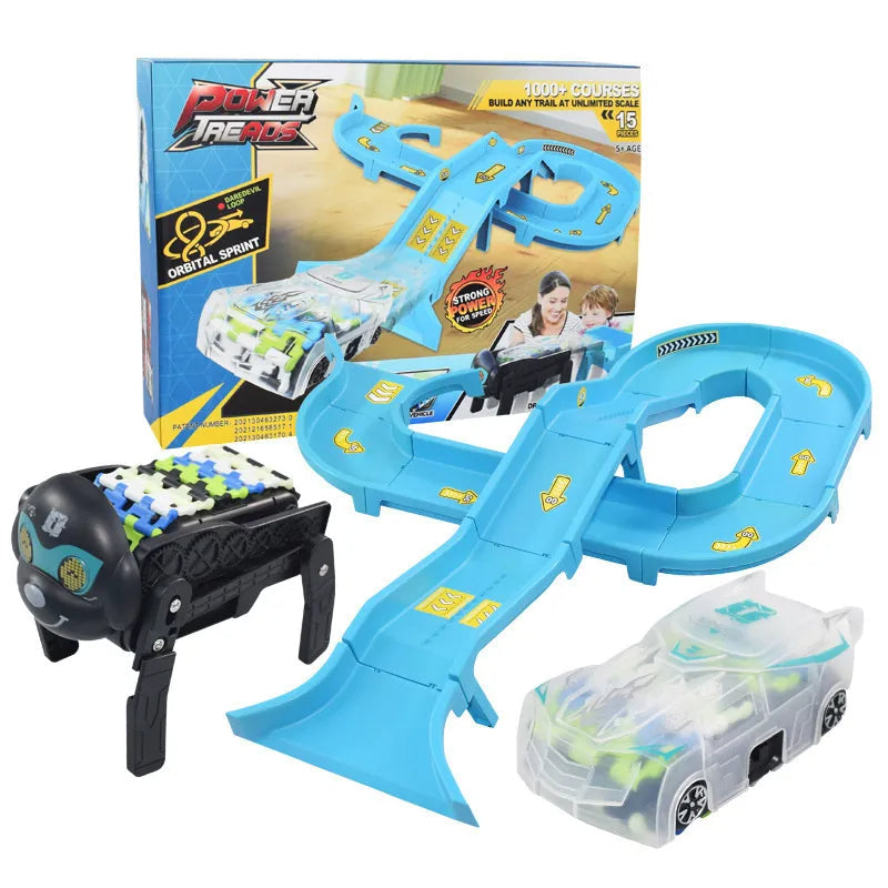 Robot car track - robotischer spab rennstrecke