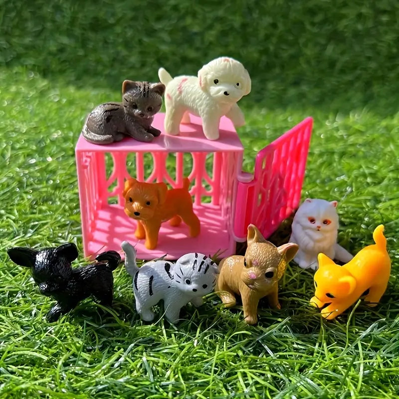 Haustierfamilie-Spielzeug - Kreative Simulation
