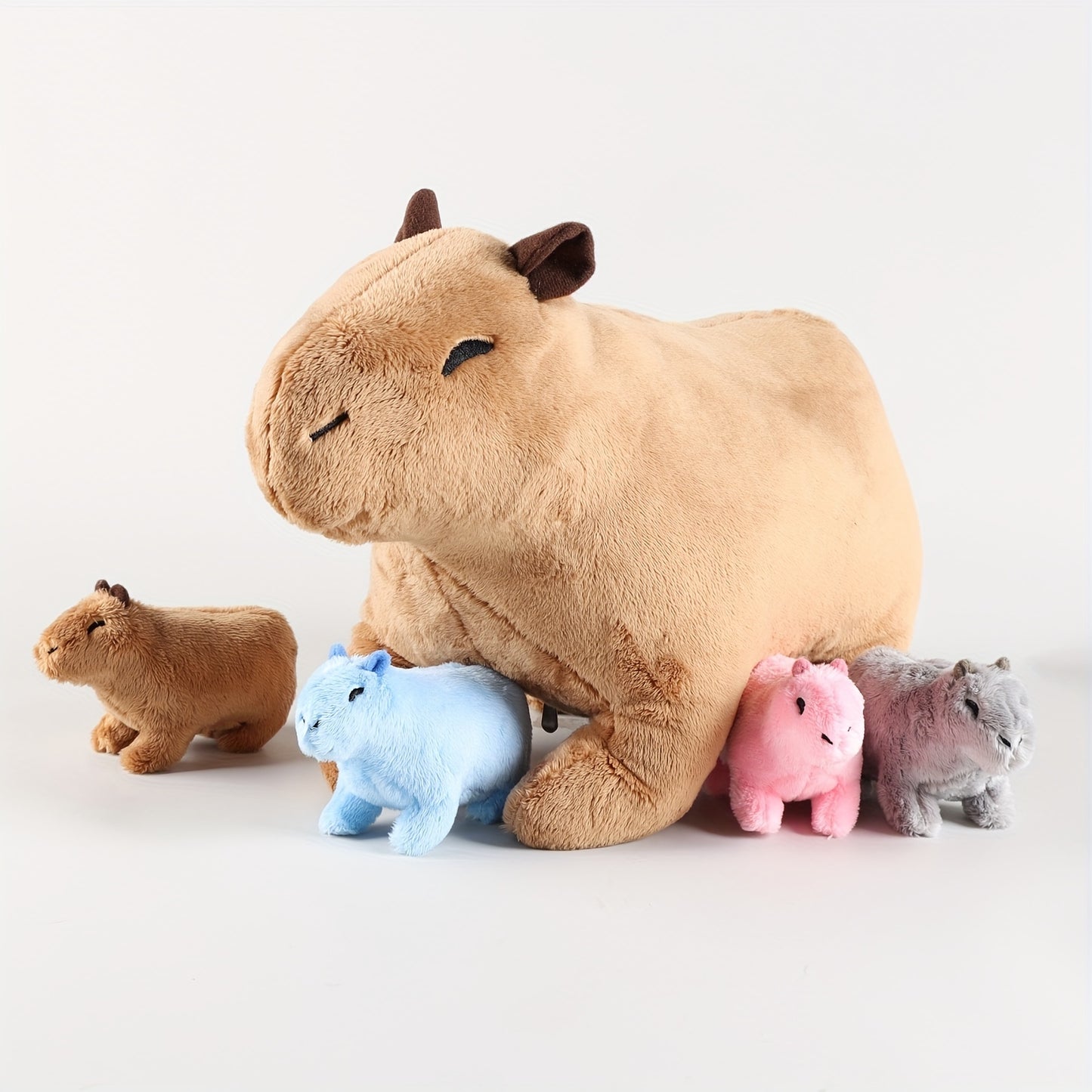 Capybara Familie Kuscheltier Set