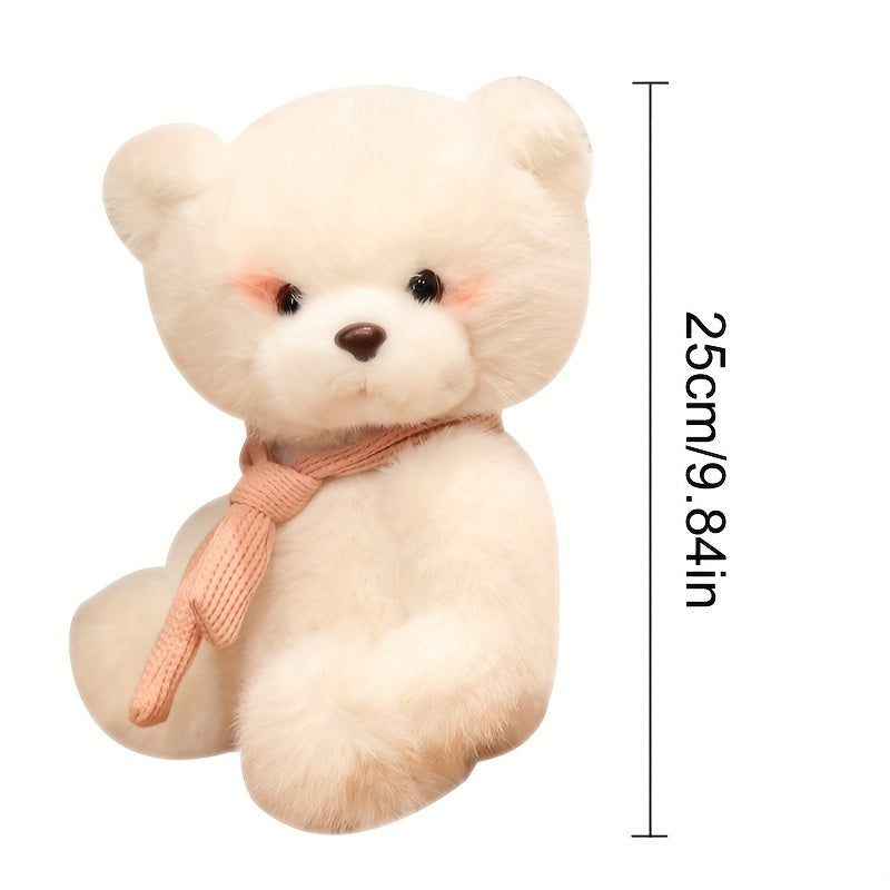 Snuggles - Teddybär mit Schal