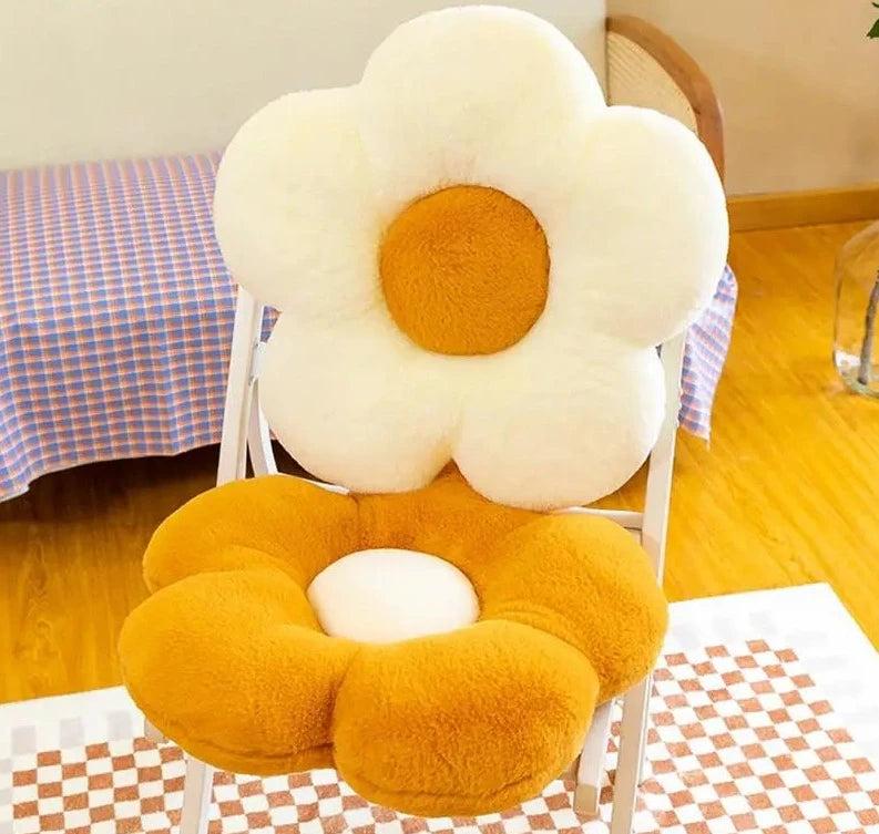 Sonniges Blumenkissen