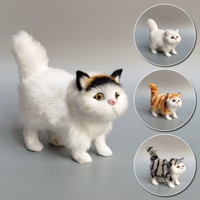 Realistische Katzenfigur Spielzeug