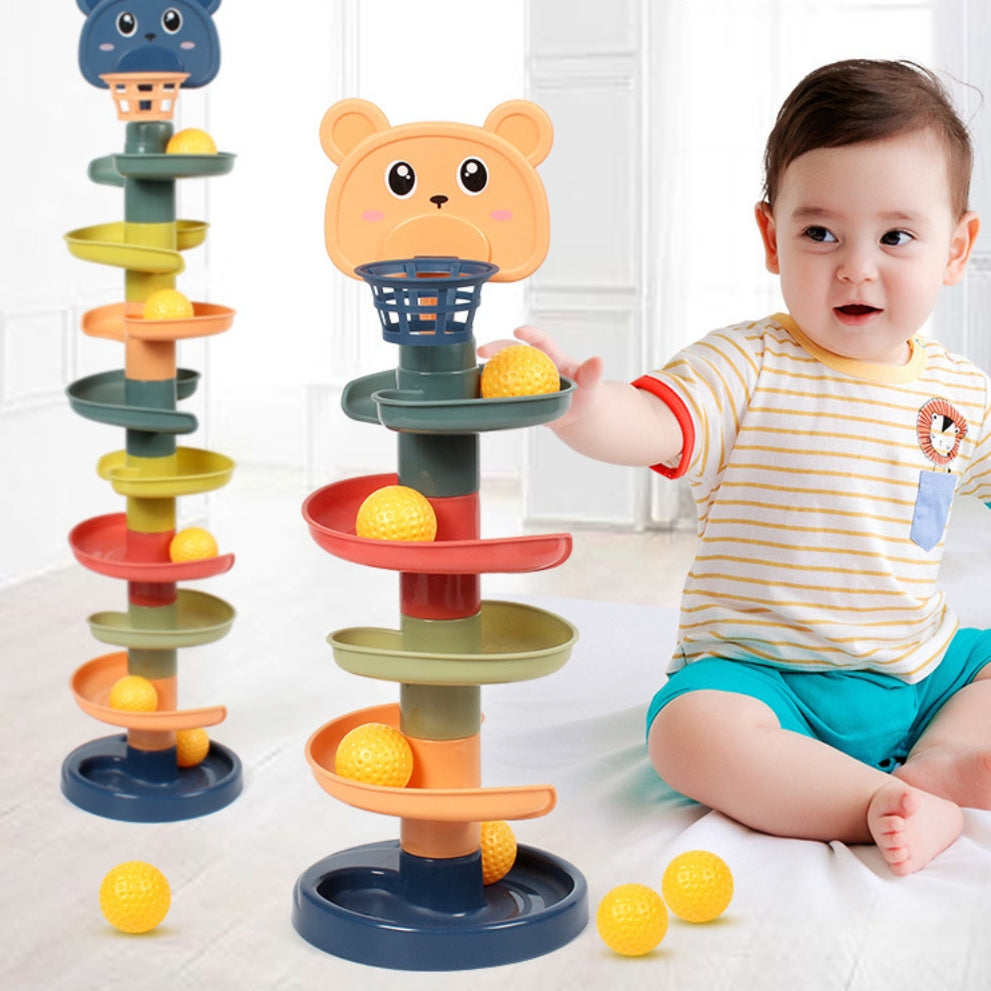 Montessori ball turm für kinder