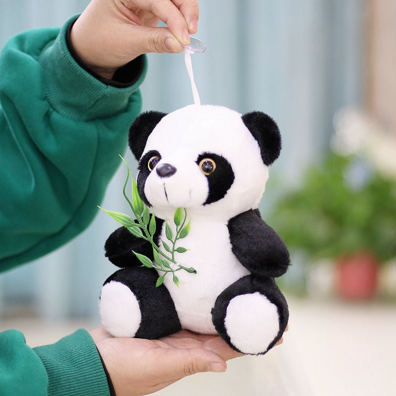 Panda Plüschtier mit Baum