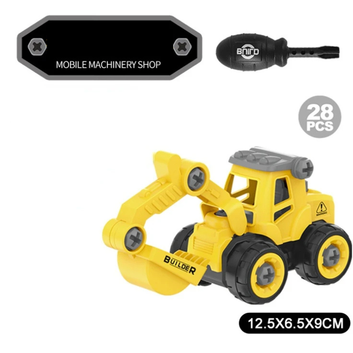 Construction trucks - technik und fgantasie mit baufahrzeugen - diy baustellen-fahrzeug