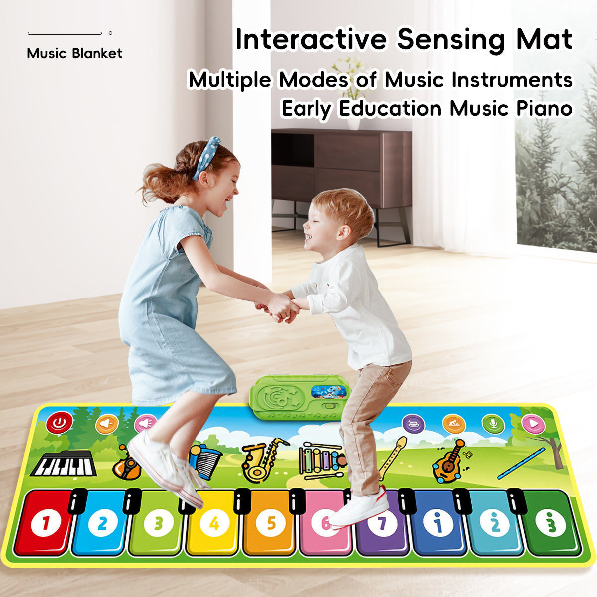 Piano Mat - tanzen auf noten - musikalisches spielzeug