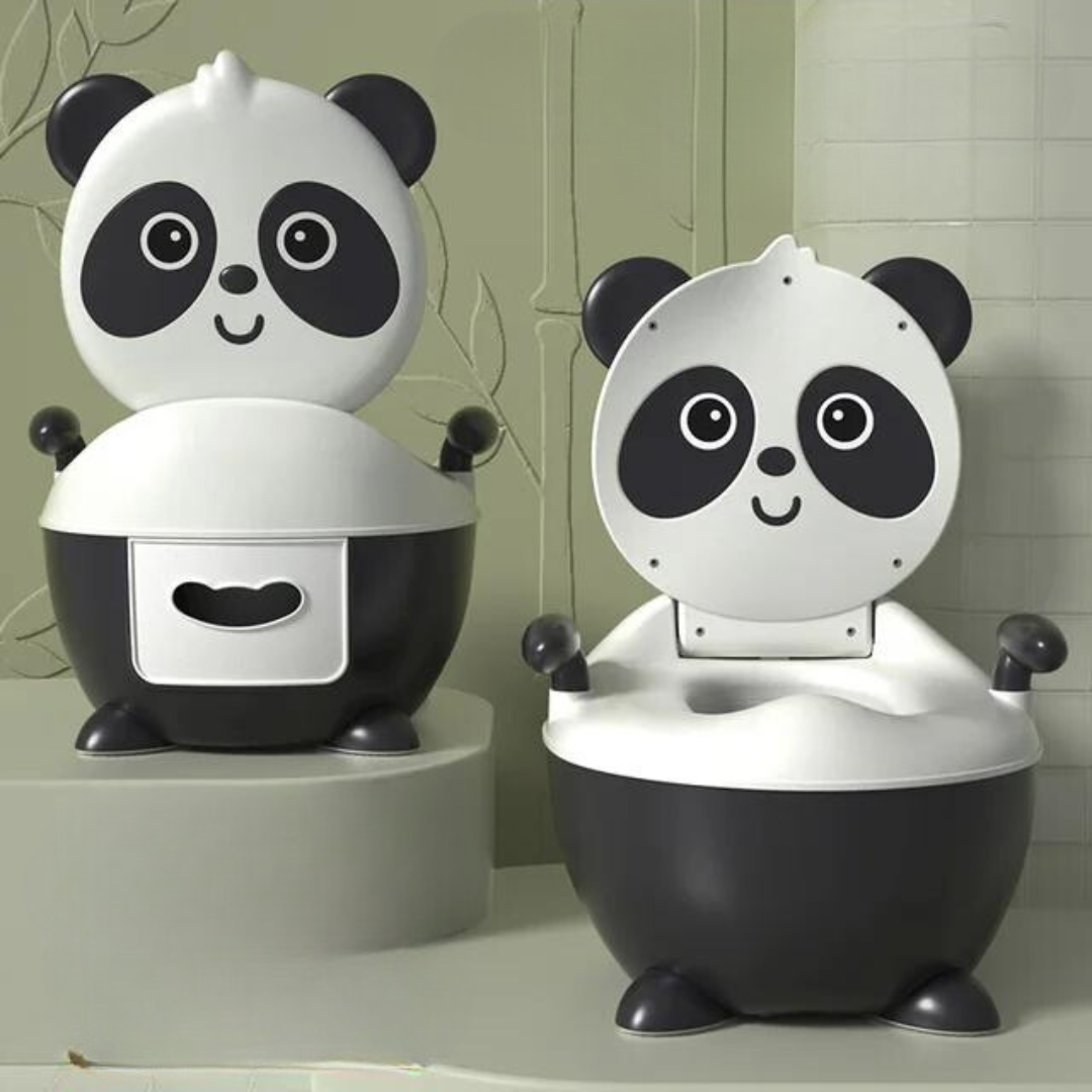 Panda potty - praktisch für den urlaub - kindertoilette