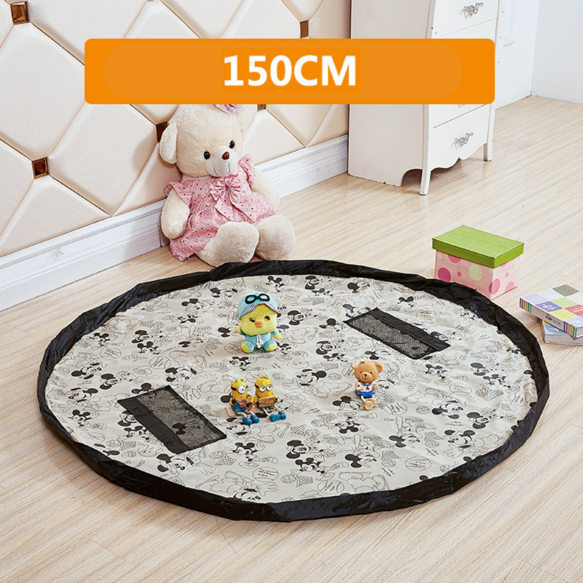 Toy Storage bag - leicht zu organisieren - spielmatte und aufbewahrungstasche in 1