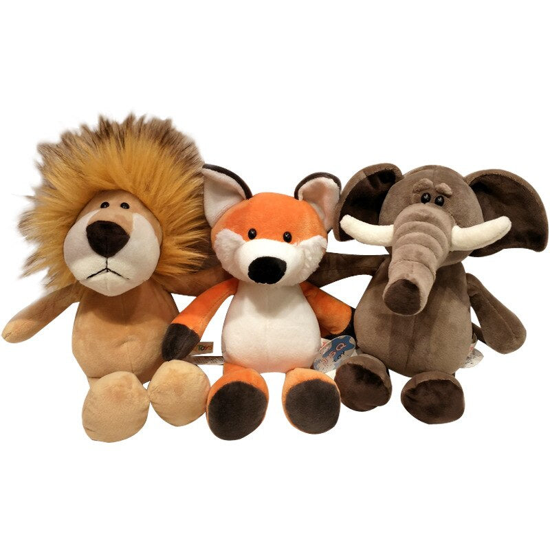 Safari-Stofftiere